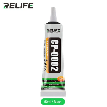 Relife CP-0002 Black Liquid Glue for Phone Frame, LCD Screen & Back Cover Repair