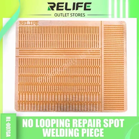 RELIFE RL-007GA Dot Repairing Soldering Lug Set – 1400 Pcs / 10 Styles Patch Repair Sheet
